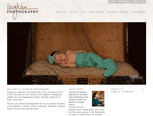 Tablet Screenshot of laughlinphoto.com